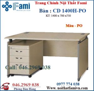 Bàn làm việc CD1400H-PO