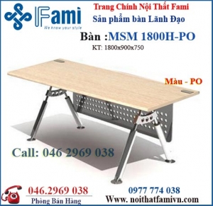 Bàn giám đốc  MSM1800H-PO