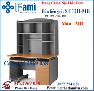 Bàn học có giá sách  ST12H-MB