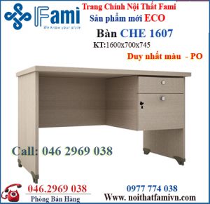 Bàn hộc liền CHE1607